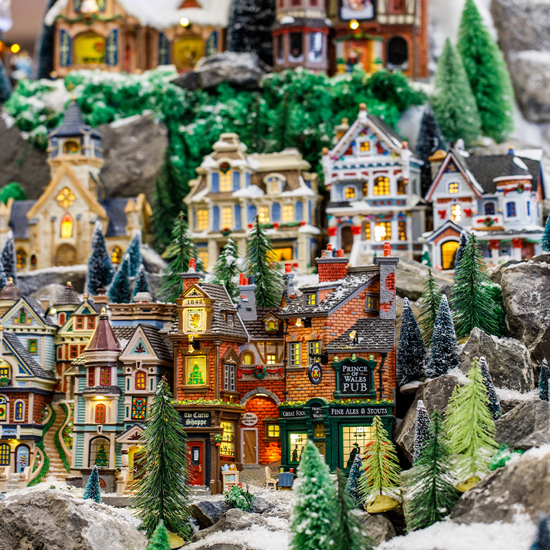 Webbs - Where to start with your model Christmas village