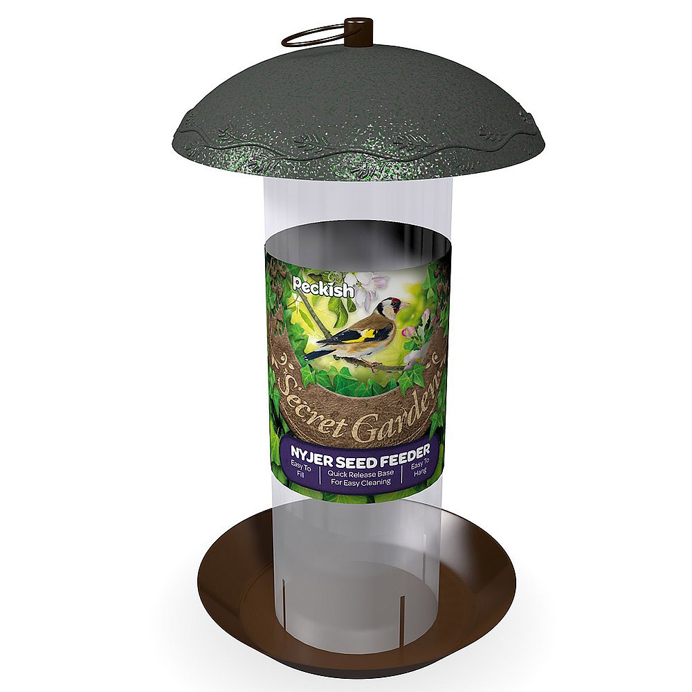 Peckish Secret Garden Nyjer Seed Feeder Seed Feeders Webbs