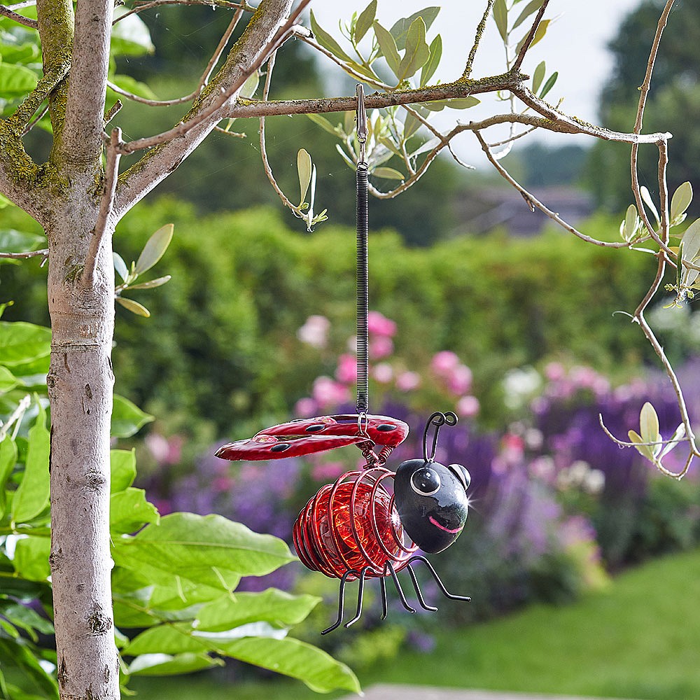 smart garden solar bug light