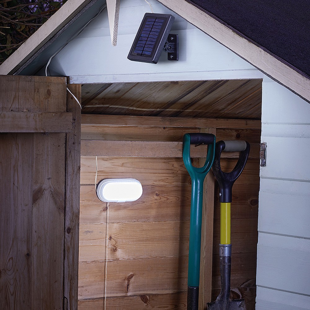 Smart Solar Shed Light - 50 Lumen | | Webbs Garden Centres