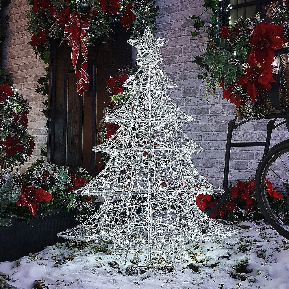 large acrylic christmas decorations