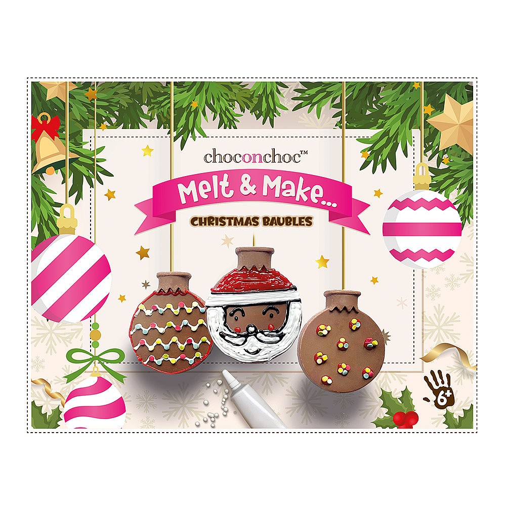 make your own christmas baubles kit