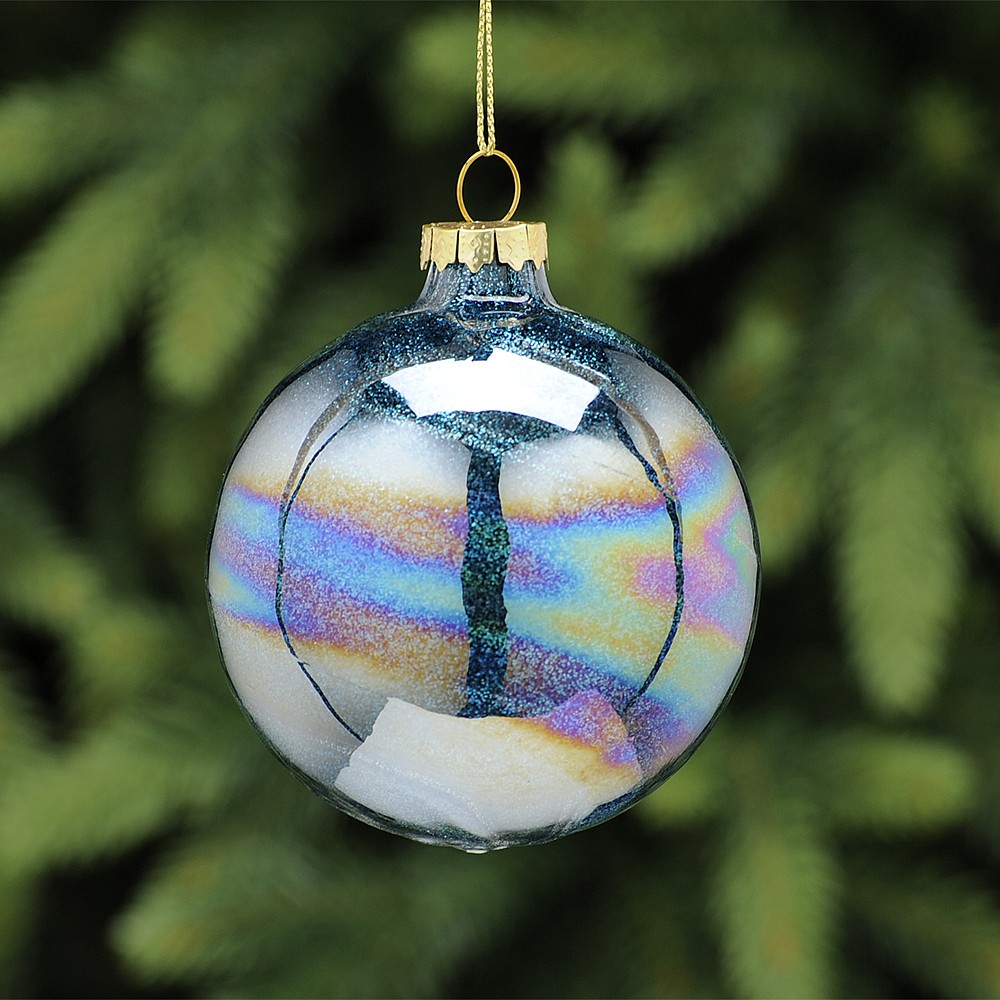 unique blue christmas ornaments