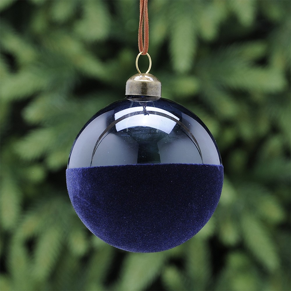 unique blue christmas ornaments