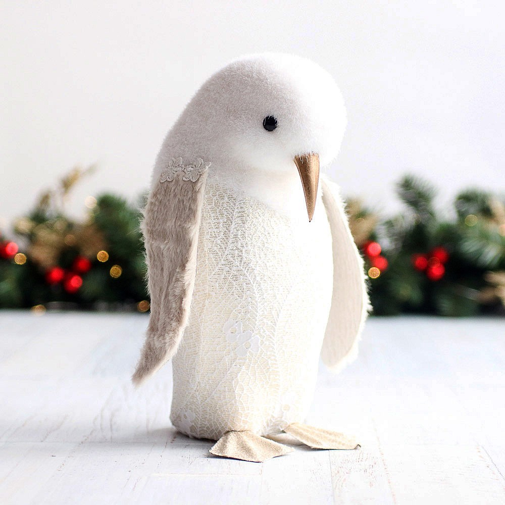 penguin christmas figurines