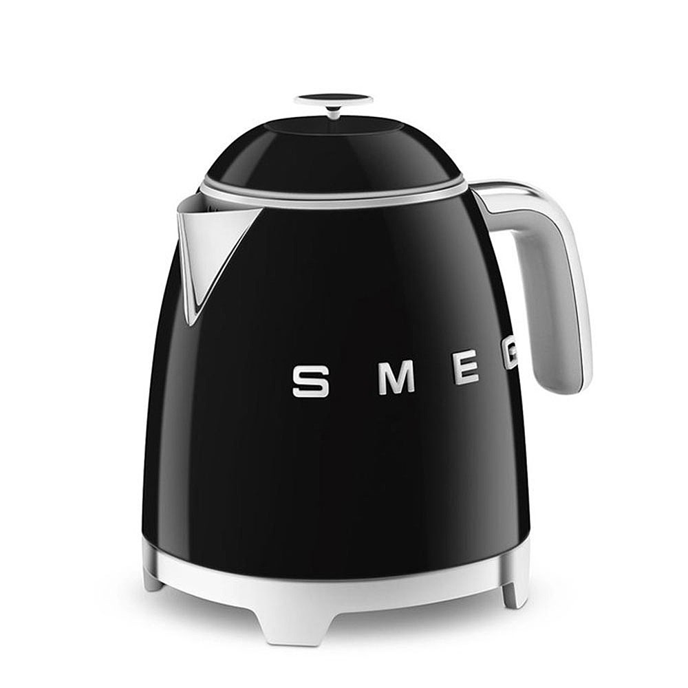 Smeg KLF04BLUK 50's Style Black Variable Temperature Kettle from