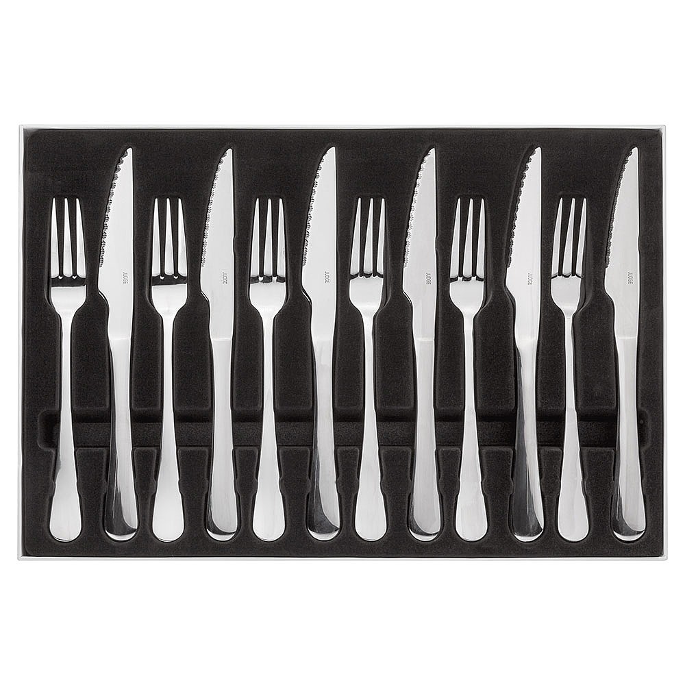 Granitestone Nutri Blade 12-Piece Stainless Steel Knife Set with Stand in  Black at Tractor Supply Co.