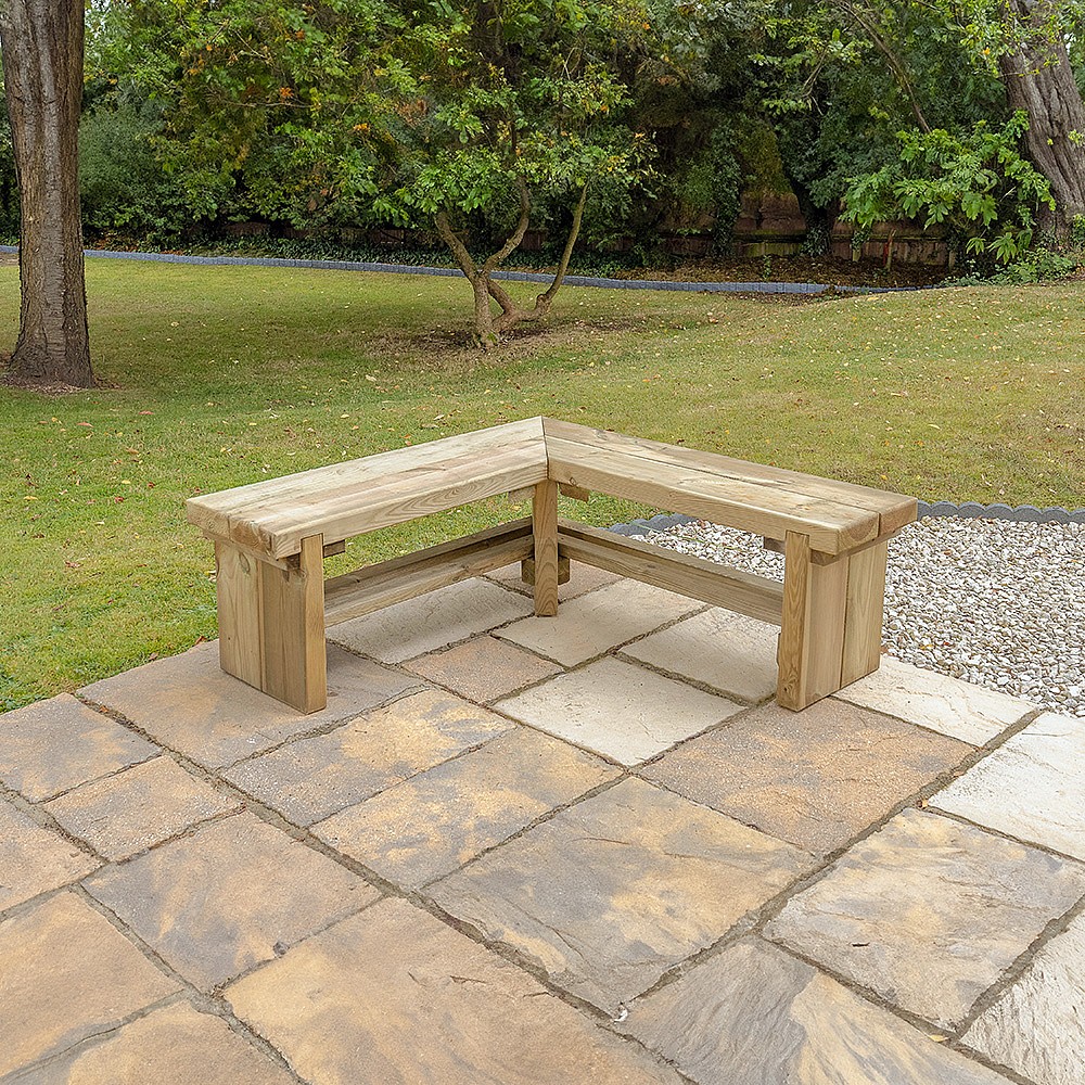 Sleeper garden bench sale