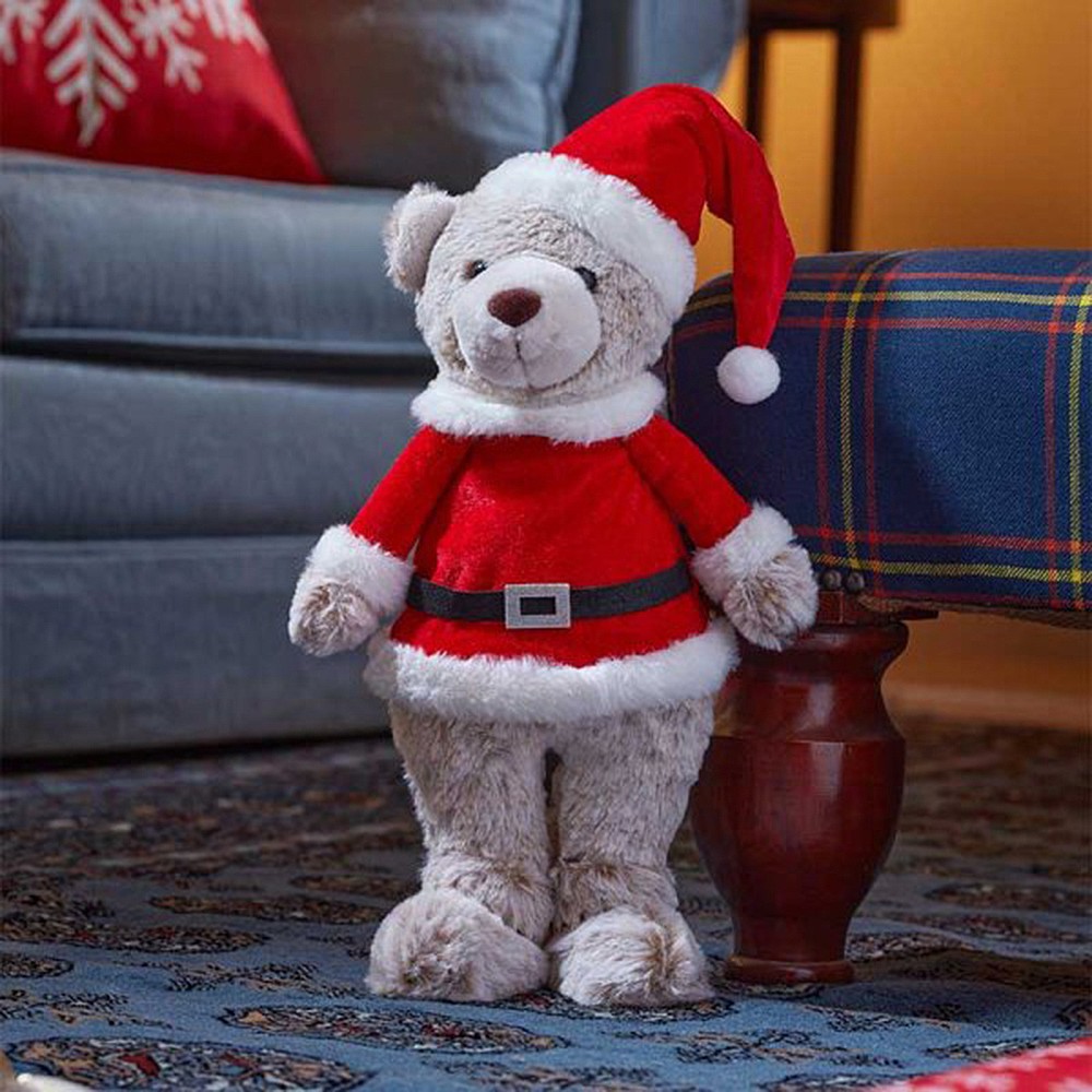 Santa teddy on sale