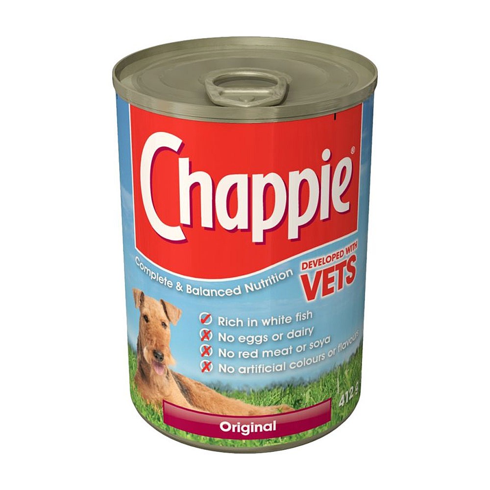 Chappie Can Original 412g Dog Food Webbs Garden Centres