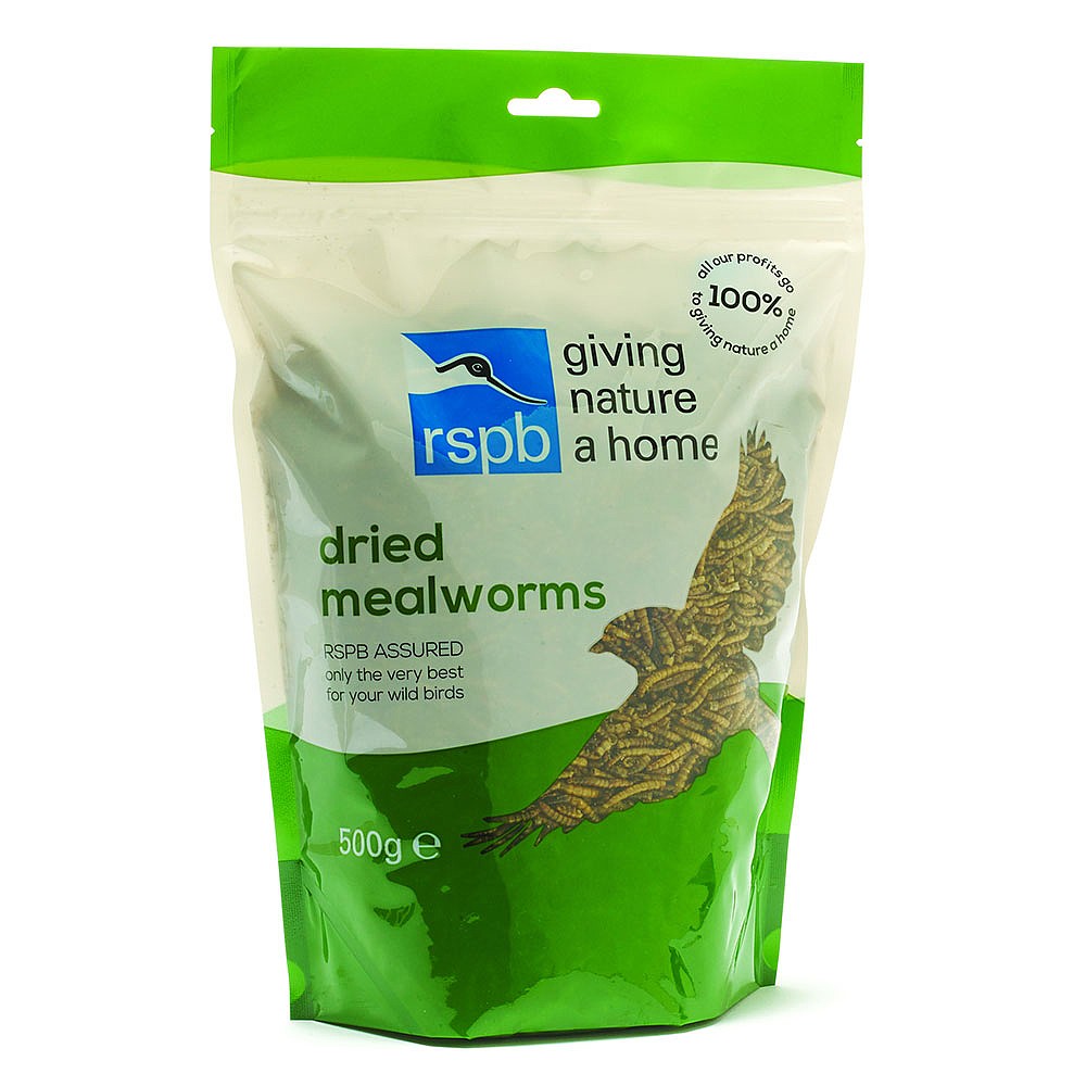 500g dried mealworms