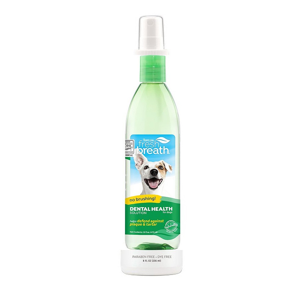 TropiClean Oral Care Water Additive 473ml Dog Grooming Healthcare Webbs Garden Centres