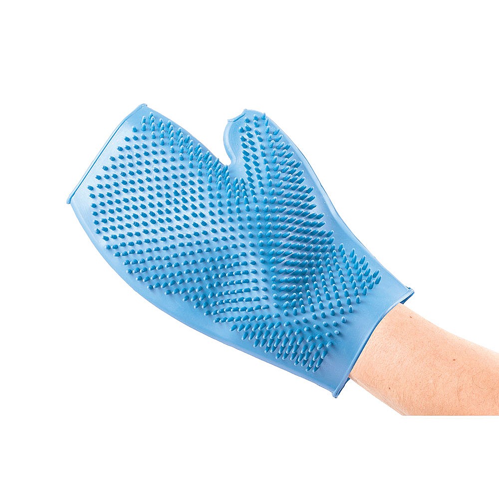 Dog grooming hot sale mitt uk