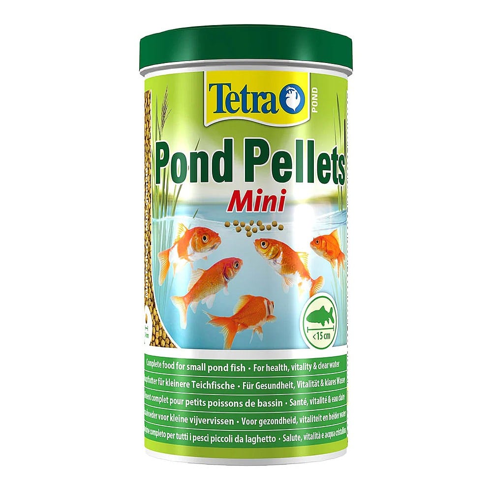 Tetra Pellets Mini Select Size Pond Fish Food Webbs Garden Centres