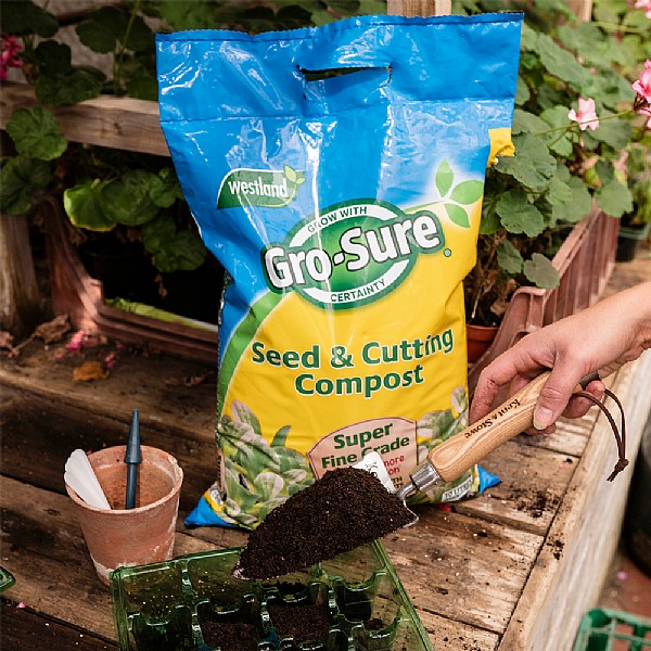 Westland Gro-Sure Seed & Cutting Compost Bale 20L, Compost & Soil