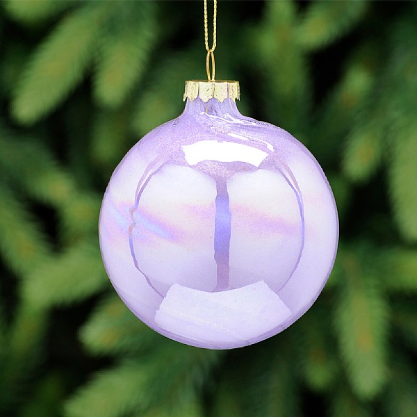 iridescent glass christmas tree