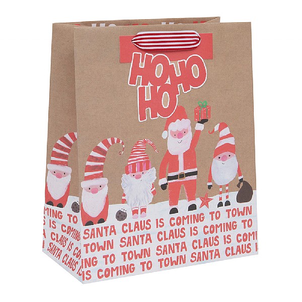 large pink christmas gift bags