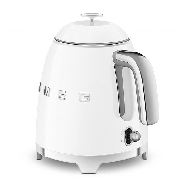 SMEG White 1.7L Kettle And Toaster KLF03WHUK & TSF01WHUK