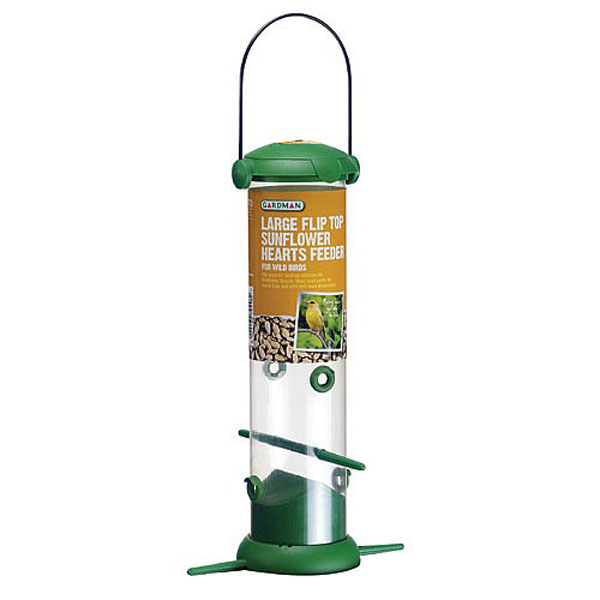 Flip Top Sunflower Heart Feeder Value Feeders From Webbs