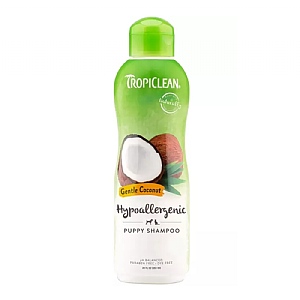 TropiClean Hypoallergenic Gentle Coconut Puppy Shampoo (355ml)