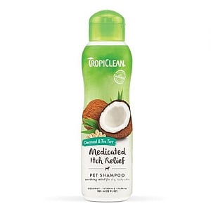 TropiClean Oatmeal & Tea Tree Shampoo (355ml)