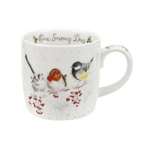 Portmeirion Wrendale One Snowy Day Mug (birds)