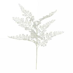 Floralsilk Silver Sparkle Maidenhair Spray 55cm