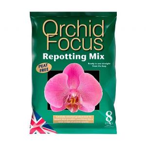 Orchid Focus Repotting Mix Peat Free 8L