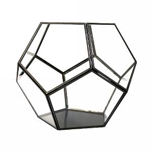 Pentagonal Sphere Glass Terrarium Large