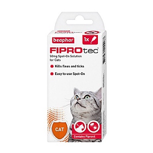 Beaphar Fiprotec Spot On Cat 50mg - 1 Pipette