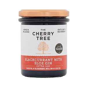 Cherry Tree Blackcurrant & Sloe Gin Jam 225g