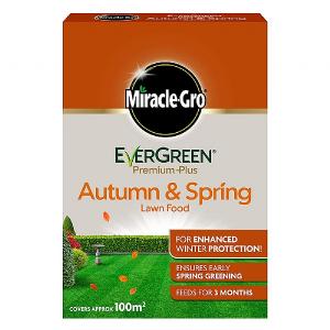 Miracle-Gro Evergreen Premium Plus Autumn & Spring Lawn Food 100m2