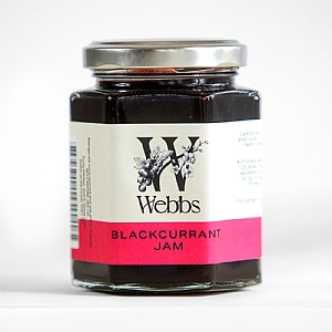 Webbs Blackcurrant Jam (227g)