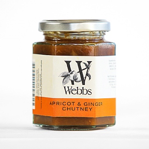 Webbs Apricot & Ginger Chutney (227g)