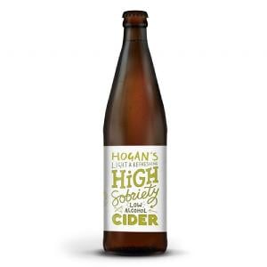 Hogan's High Sobriety Low Alcohol Cider 1.0% 500ml