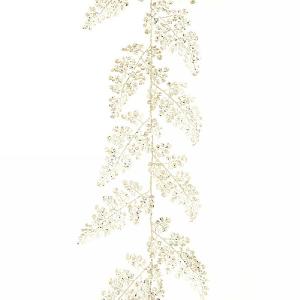 Floralsilk Plat Sparkle Maidenhair Garland 180