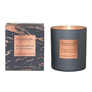 Stoneglow Luna Sandalwood & Patchouli Boxed Tumbler Candle