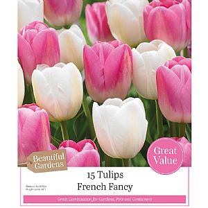 French Fancy Tulip Collection (15 Bulbs)