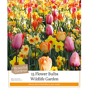 Wildlife Garden Pastel Shades Collection (25 Bulbs)