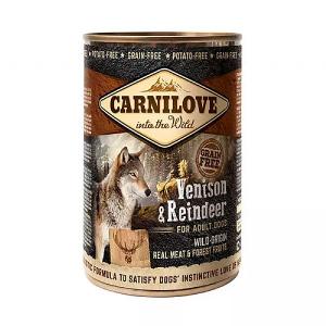 Carnilove Venison & Reindeer Wet Dog Food - Adult (400g)