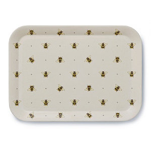 Cooksmart Bumble Bees Bamboo Large Tray