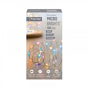 Lumineo Rainbow Micro String Lights - 100 LEDs