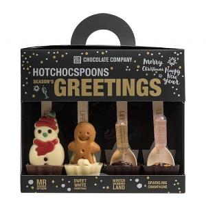 HotChocSpoons Season's Greetings Gift Pack 210g