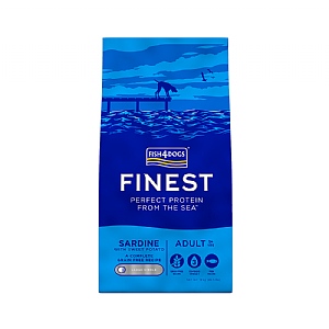 Fish4Dogs Finest Sardine with Sweet Potato Large Kibble Dry Dog Food - Adult (12kg)