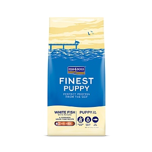 Fish4Dogs Finest White Fish with Potato Large Kibble Dry Dog Food - Puppy (6kg)