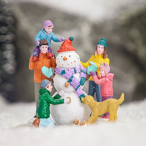 Lemax Snowman Teamwork