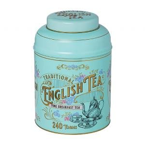 New English Teas Vintage Victorian English Breakfast Tin (Various Sizes)