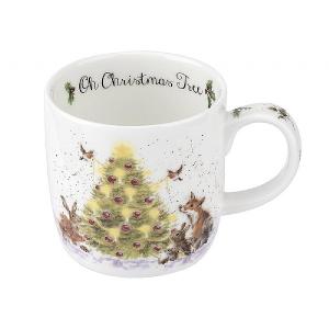 Portmeirion Wrendale Oh Christmas Tree Mug