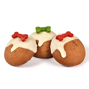 Barking Bakery Christmas Pudding Cookie