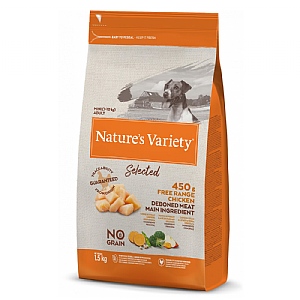 Natures Variety Chicken Natural Complete Mini Dry Adult Dog Food (1.5kg)